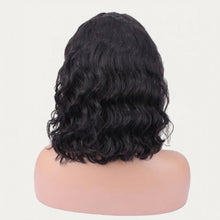 Load image into Gallery viewer, PREMIUM QUALITY #1B  10&quot;- 16 inches&quot; Pre-Plucked 150% Density Body wave HD Transparent Top Quality Swiss Lace Human Hair, Free Part 13x6 Lace Front Wigs
