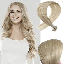 Load image into Gallery viewer, PREMIUM QUALITY 16-24 Inches Straight Nail Tip Remy Human Hair Extensions colour #18 Chocolate brown
