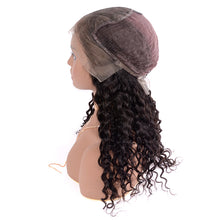 Load image into Gallery viewer, PREMIUM QUALITY #1B 14-24 Inches 13x6 Full Frontal Lace Wig 14-24 Inches Deep Curly wig
