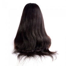 Load image into Gallery viewer, PREMIUM QUALITY #1B  Undetectable Transparent Full Lace Wig 12-22 Inches Straight Brazilian wig
