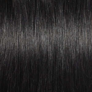 Clip in hair extensions Jet black