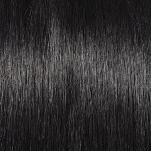 LUXURY PLATINUM 16 to 26 Inches #1B Jet Black 10 pieces Straight Clip In Human Hair Extensions