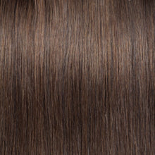Load image into Gallery viewer, LUXURY PLATINUM 16 to 26 Inches Colour #4 Coffee brown 10 pieces Straight Clip In Human Hair Extensions
