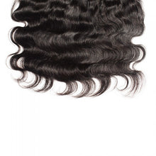 Load image into Gallery viewer, PREMIUM QUALITY 10-20 Inches 13&quot; x 4&quot; Body wave Free Part Full frontal Lace Closure #1B Natural Black
