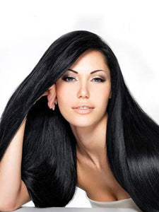 PREMIUM QUALITY 10-30 Inches Straight 100% Virgin Malaysian Hair 1B Natural Black