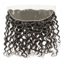 Load image into Gallery viewer, Loose wave full frontal closure 13x4 width, ear to ear. Natural wave
