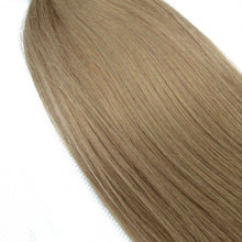 Load image into Gallery viewer, PREMIUM QUALITY 16-24 Inches Straight Nail Tip Remy Human Hair Extensions colour #18 Chocolate brown
