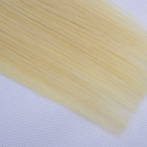 PREMIUM QUALITY 16-24 Inches Straight Nail Tip Remy Human Hair Extensions colour #613 Light Blonde