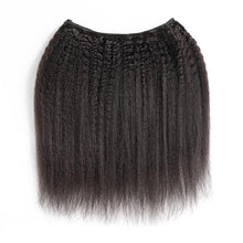 Load image into Gallery viewer, 10AA GRADE QUALITY 10-28 Inches Indian Kinky straight 100% Human Hair Colour 1B Natural Black
