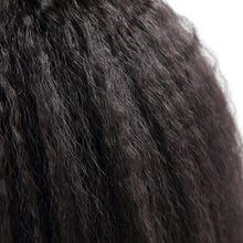 Load image into Gallery viewer, 10AA GRADE QUALITY 10-28 Inches Indian Kinky straight 100% Human Hair Colour 1B Natural Black

