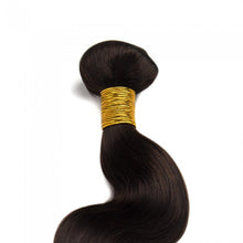 Load image into Gallery viewer, PREMIUM QUALITY LUXE WEFT 16-26 Inches Body Wave Coloured 100% Virgin Remy Human Hair Colour 2 Darkest Brown
