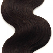 Load image into Gallery viewer, PREMIUM QUALITY LUXE WEFT 16-26 Inches Body Wave Coloured 100% Virgin Remy Human Hair colour 4 Chocolate Brown
