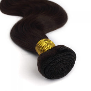 PREMIUM QUALITY LUXE WEFT 16-26 Inches Body Wave Coloured 100% Virgin Remy Human Hair colour 4 Chocolate Brown