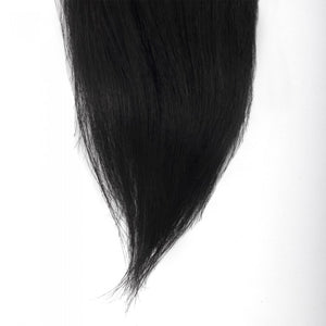 PREMIUM QUALITY LUXE WEFT 16-26 Inches Straight Coloured 100% Virgin Remy Human Hair colour 1 Jet Black