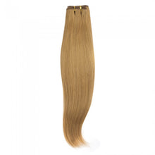 Load image into Gallery viewer, PREMIUM QUALITY LUXE WEFT 16-26 Inches Straight Coloured Remy Human Hair Colour 27 Strawberry Blonde
