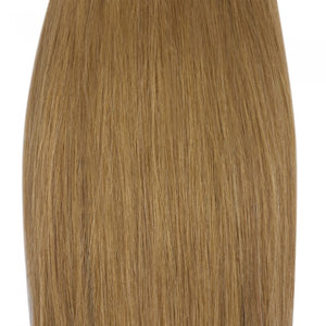 PREMIUM QUALITY LUXE WEFT 16-26 Inches Straight Coloured Remy Human Hair Colour 27 Strawberry Blonde