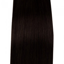 Load image into Gallery viewer, PREMIUM QUALITY LUXE WEFT 16-26 Inches Straight Coloured 100% Virgin Remy Human Hair colour 2 Dark Brown
