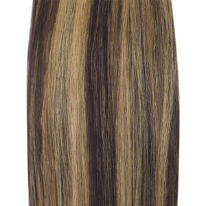 PREMIUM QUALITY LUXE WEFT 16-26 Inches Straight Coloured Remy Human Hair Colour 4/27