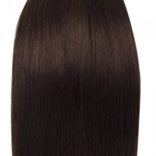Load image into Gallery viewer, PREMIUM QUALITY LUXE WEFT 16-26 Inches Straight Coloured 100% Virgin Remy Human Hair Colour 4 Chocolate Brown
