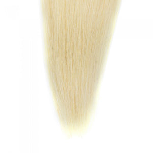 PREMIUM QUALITY LUXE WEFT 16-26 Inches Body Wave Coloured Remy Human Hair #613 Lightest Blonde