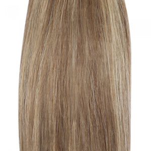 PREMIUM QUALITY LUXE WEFT 16-26 Inches Straight Coloured Remy Human Hair Colour #8/613