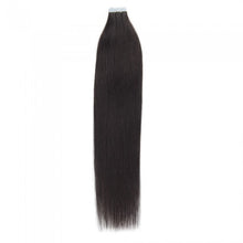 Load image into Gallery viewer, PREMIUM QUALITY 16-24 Inches Straight Nail Tip Remy Human Hair Extensions colour #1B Natural Black
