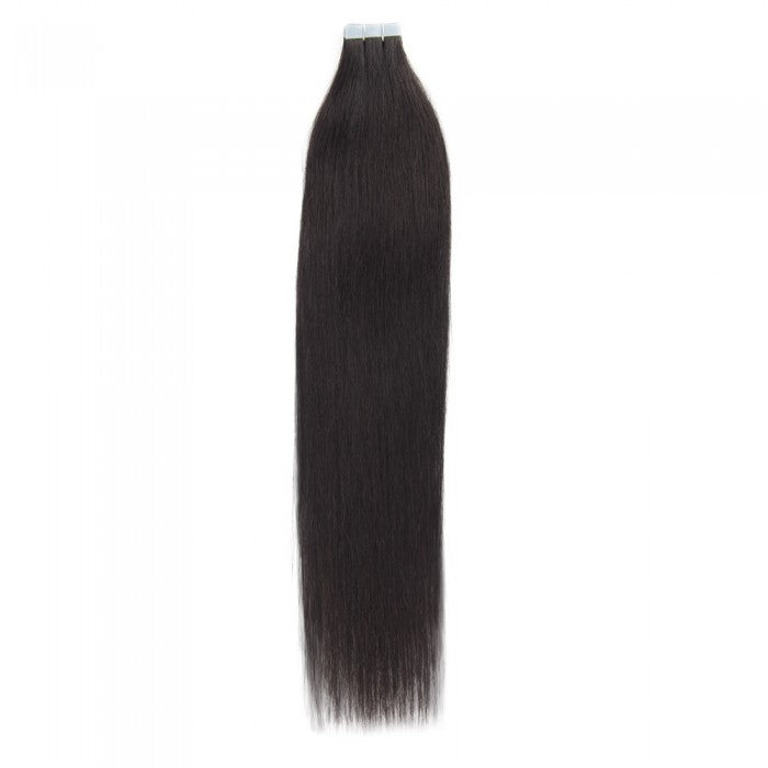 PREMIUM QUALITY 16-24 Inches Straight Nail Tip Remy Human Hair Extensions colour #1B Natural Black