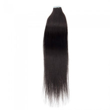 Load image into Gallery viewer, PREMIUM QUALITY 16-24 Inches Straight Nail Tip Remy Human Hair Extensions colour #1B Natural Black
