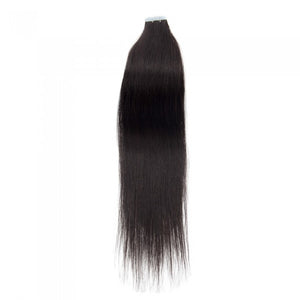 PREMIUM QUALITY 16-24 Inches Straight Nail Tip Remy Human Hair Extensions colour #1B Natural Black