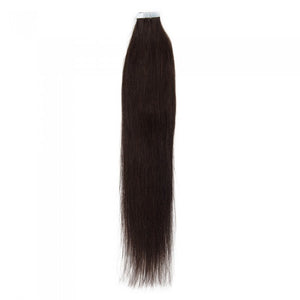 PREMIUM QUALITY 16-24 Inches Straight Nail Tip Remy Human Hair Extensions colour #2 Darkest brown