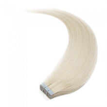 Load image into Gallery viewer, PREMIUM QUALITY 16-24 Inches Straight Nail Tip Remy Human Hair Extensions colour #60 Platinum Blonde

