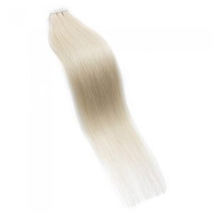 PREMIUM QUALITY 16-24 Inches Straight Nail Tip Remy Human Hair Extensions colour #60 Platinum Blonde