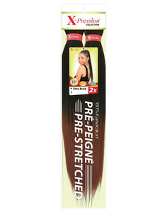 NEW X-pression Ultra Braid Pre-Stretched 46 inches